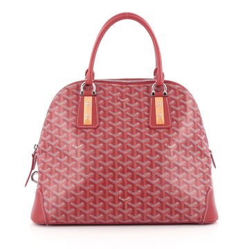 Goyard Sac Vendome Handbag Coated Canvas PM Red