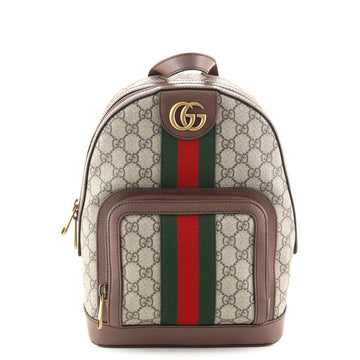 Gucci Ophidia Backpack GG Coated Canvas Small