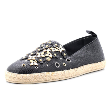 Louis Vuitton Women's Tropical Bloom Espadrilles Embellished Leather