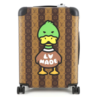 Louis Vuitton Nigo Horizon Luggage Limited Edition Stripes Monogram Canvas 55