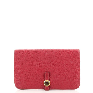 Hermes Dogon Duo Combined Wallet Leather