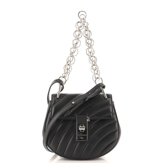 Chloe Drew Bijou Crossbody Bag Quilted Leather Small