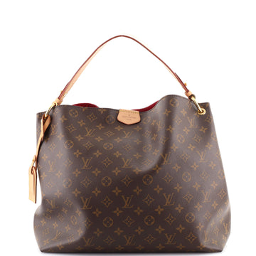 Louis Vuitton Graceful Handbag Monogram Canvas MM