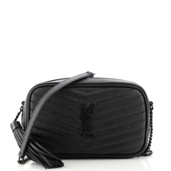 Saint Laurent Lou Camera Bag Matelasse Chevron Leather Mini