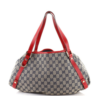 Gucci Abbey Shoulder Bag GG Canvas Medium