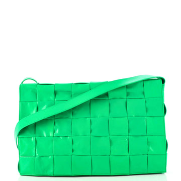Bottega Veneta Cassette Crossbody Bag Maxi Intrecciato Leather Large