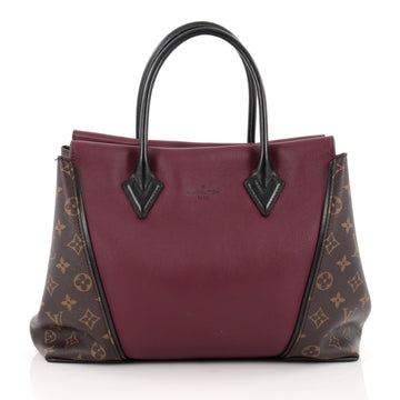 Louis Vuitton W Tote Monogram Canvas and Leather PM