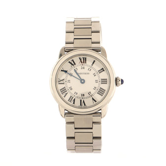 Cartier Ronde Solo de Cartier Quartz Watch Stainless Steel 29