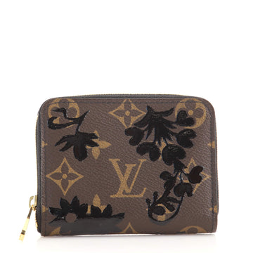 Louis Vuitton Zippy Coin Purse Limited Edition Blossom Monogram Canvas