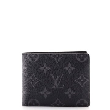 Louis Vuitton Slender Wallet Monogram Eclipse Canvas