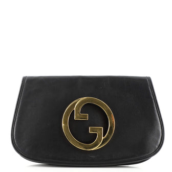 Gucci Vintage Blondie Clutch Leather