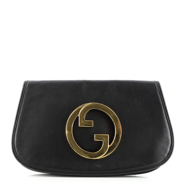 Gucci Vintage Blondie Clutch Leather