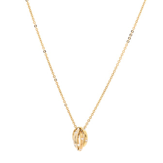 Cartier Constellation Trinity Pendant Necklace 18K Tricolor Gold with Diamonds