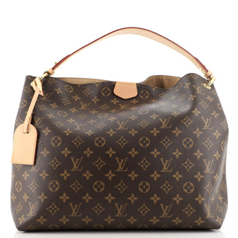Louis Vuitton Graceful Handbag Monogram Canvas MM