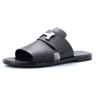 Hermes Men's Arles Mule Sandals Leather