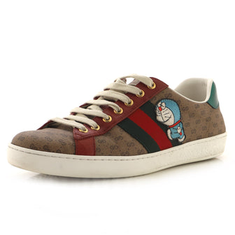 Gucci Ace Sneakers Printed Coated Canvas
