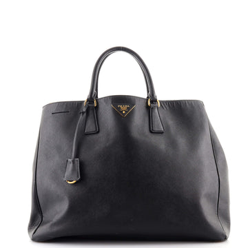 Prada Double Zip Lux Tote Saffiano Leather XL