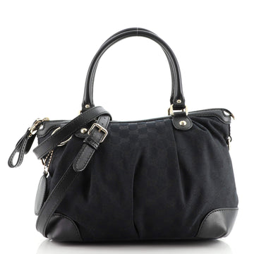 Gucci Sukey Top Handle Satchel GG Canvas Medium