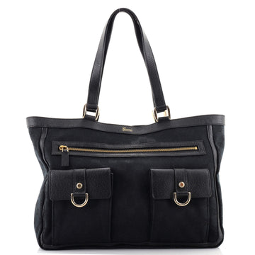 Gucci Abbey Pocket Tote GG Canvas Medium