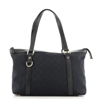 Gucci Abbey Zip Tote GG Canvas Medium