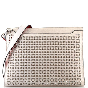 Christian Louboutin Skypouch Crossbody Spiked Leather