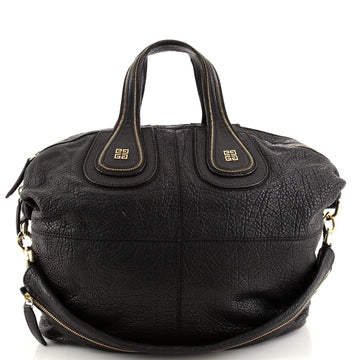 Givenchy Nightingale Satchel Leather with Zipper Detail Medium