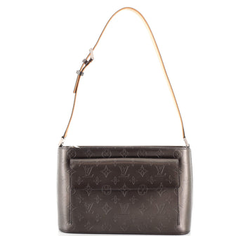 Louis Vuitton Mat Allston Handbag Monogram Vernis