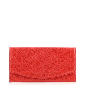 Chanel Timeless CC Wallet Caviar Long