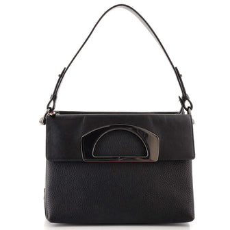 Christian Louboutin Passage Convertible Messenger Bag Leather Large