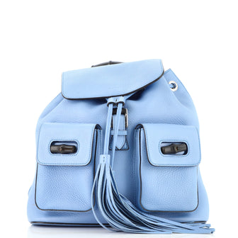 Gucci Bamboo Tassel Backpack Leather Medium