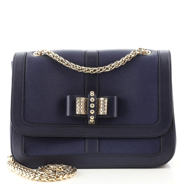 Christian Louboutin Sweet Charity Shoulder Bag Spiked Leather Small