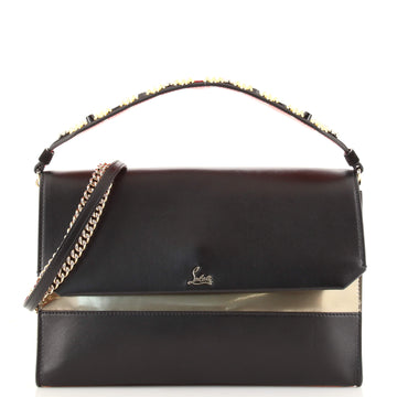 Christian Louboutin Loubiblues Pouch Shoulder Bag Leather