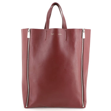 Celine Vertical Gusset Cabas Tote Leather Large