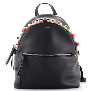 Fendi By The Way Backpack Studded Leather Medium