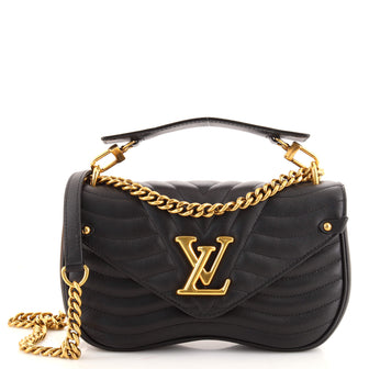 Louis Vuitton New Wave Chain Bag Quilted Leather MM