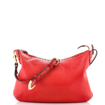 Fendi Selleria Shoulder Bag Leather Medium