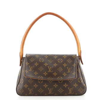 Louis Vuitton Looping Handbag Monogram Canvas Mini