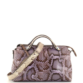 Fendi By The Way Satchel Python Small