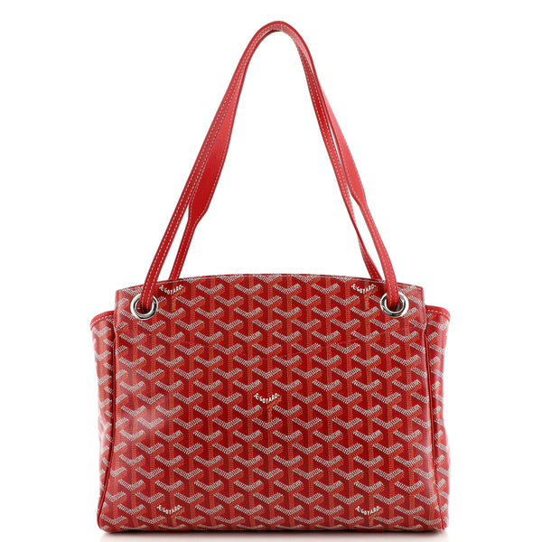 Goyard Rouette Bag Coated Canvas PM Red 1588931