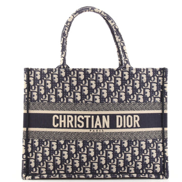 Christian Dior Book Tote Oblique Canvas Medium