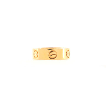 Cartier Love Band Ring 18K Rose Gold
