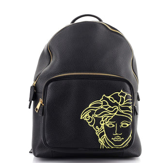 Versace Pop Medusa Backpack Printed Leather
