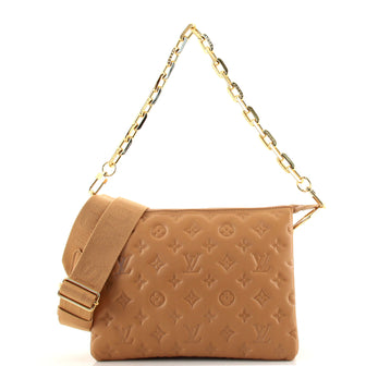 Louis Vuitton Coussin Bag Monogram Embossed Lambskin PM