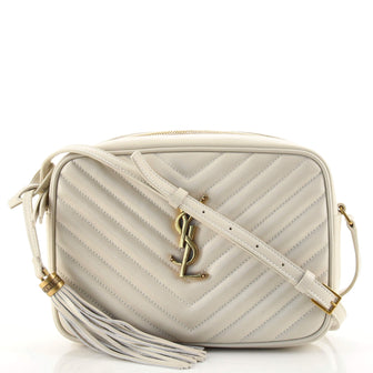 Saint Laurent Lou Camera Bag Matelasse Chevron Leather Small