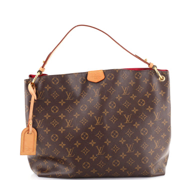 Louis Vuitton Graceful Handbag Monogram Canvas MM