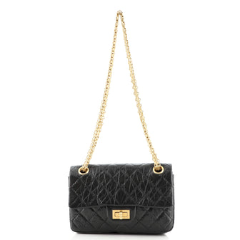 Chanel Reissue 2.55 Flap Bag Quilted Aged Calfskin Mini