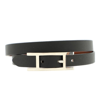 Hermes Behapi Double Tour Bracelet Leather