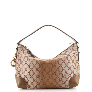 Gucci Heart Bit Hobo GG Lurex Small