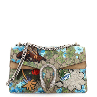 Gucci Dionysus Bag Embroidered Printed GG Coated Canvas Small