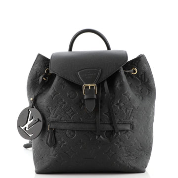 Louis Vuitton Montsouris Backpack NM Monogram Empreinte Leather PM